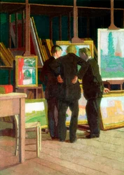19 Fitzroy Street (Walter Richard Sickerts Studio), um 1912-14